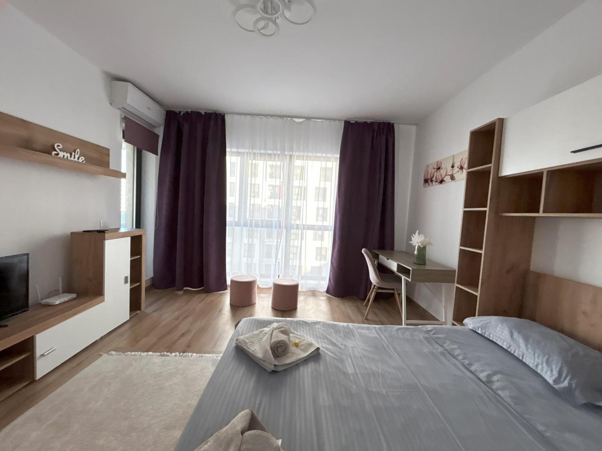 Апартаменты Urban Retreat With Balcony At Exigent Plaza - 06 Бухарест Экстерьер фото